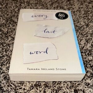 Every Last Word Book by Tamara Ireland Stone Book